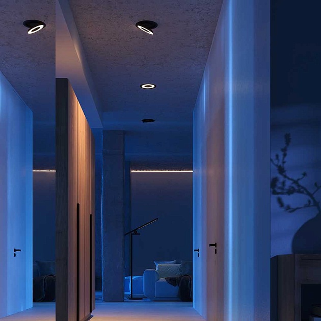 Встраиваемый светильник Maytoni Technical Downlight DL102-12W3K-B изображение 7 Встраиваемый светильник Maytoni Technical Downlight DL102-12W3K-B Фото № 7