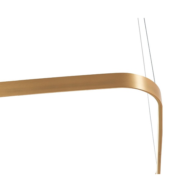 Подвесной светодиодный светильник Italline IT013-6031 gold 3000K Фото № 5