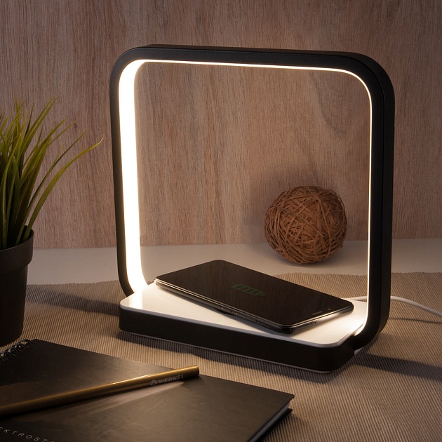 Настольная лампа Eurosvet Frame 80502/1 черный Фото № 1