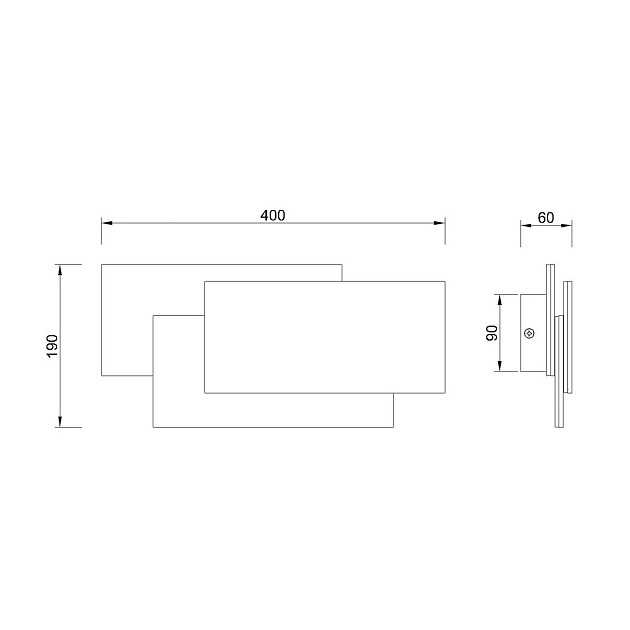 Настенный светодиодный светильник Mantra Tahiti 8088 Фото № 2