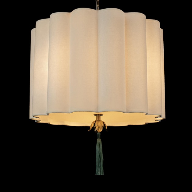 Подвесная люстра Loft IT Mellow 10306P Light linen Фото № 4