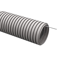 ELASTA Труба гофрированная ПВХ d=16мм с зондом (50м) IEK CTG20-16-K41-050I