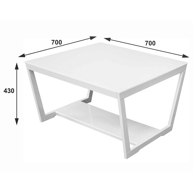 Журнальный стол Мебелик BeautyStyle 1 005275 Фото № 3