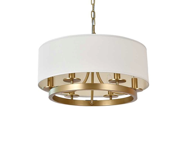 Люстра NEWPORT 3556/С brass Фото № 1