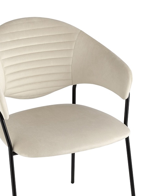 Кухонный стул Stool Group Алексис велюр бежевый AV 445-Cc-08 изображение 2 Кухонный стул Stool Group Алексис велюр бежевый AV 445-Cc-08 Фото № 2