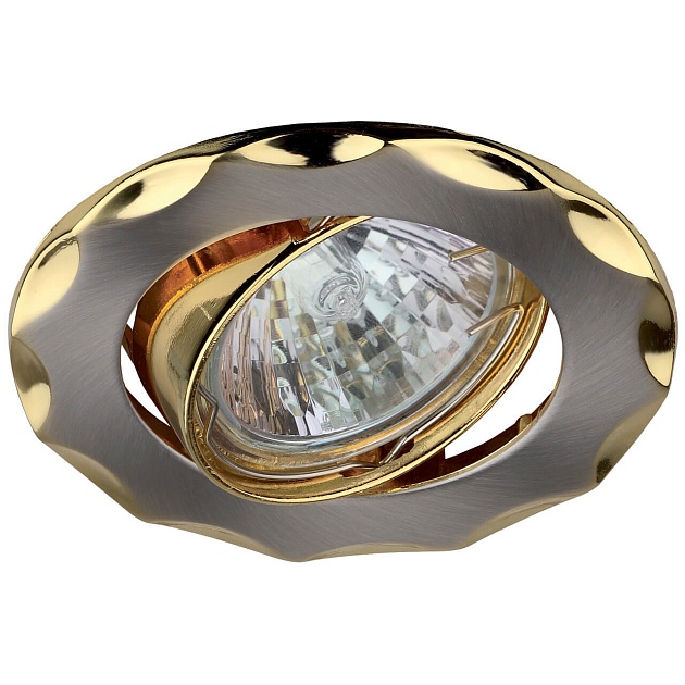 Встраиваемый светильник ЭРА Литой KL12A SN/G C0043687 изображение 1 Встраиваемый светильник ЭРА Литой KL12A SN/G C0043687 Фото № 1