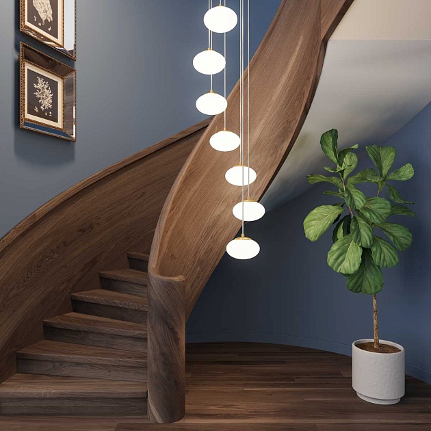 Подвесная светодиодная люстра Citilux Atman Smart CL226A073 Фото № 5