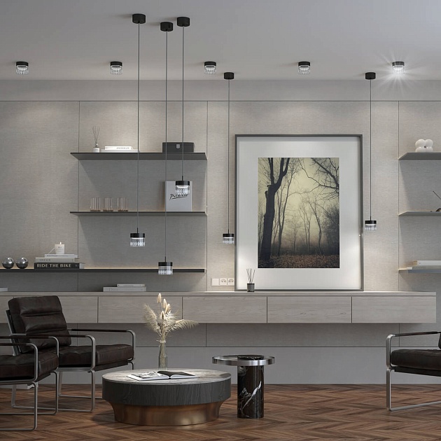 Подвесной светодиодный светильник Novotech Over Aura 359006 изображение 2 Подвесной светодиодный светильник Novotech Over Aura 359006 Фото № 2