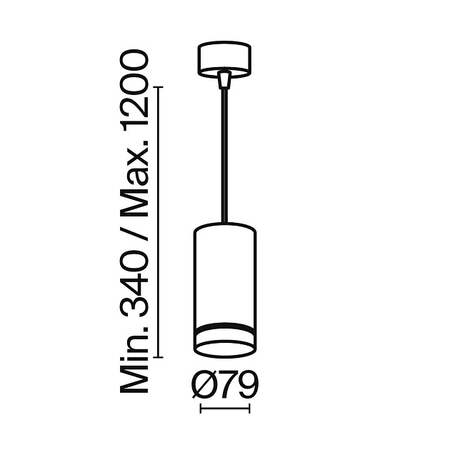 Подвесной светильник Maytoni Orlo P085PL-12W3K-W Фото № 3