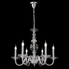 Подвесная люстра Crystal Lux ARABESQUE SP6 CHROME 4