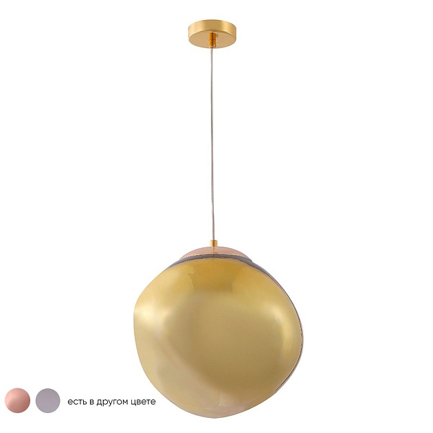 Подвесной светильник Crystal Lux Malaga SP1 D280 Gold Фото № 4
