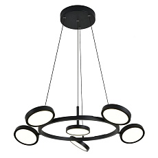 Подвесная светодиодная люстра Crystal Lux CLT 027C6 D700 BL 2