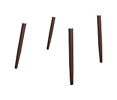 Обеденная группа Sheffilton SHT-DS206 коричневый/коричневый муар 4908663501 3