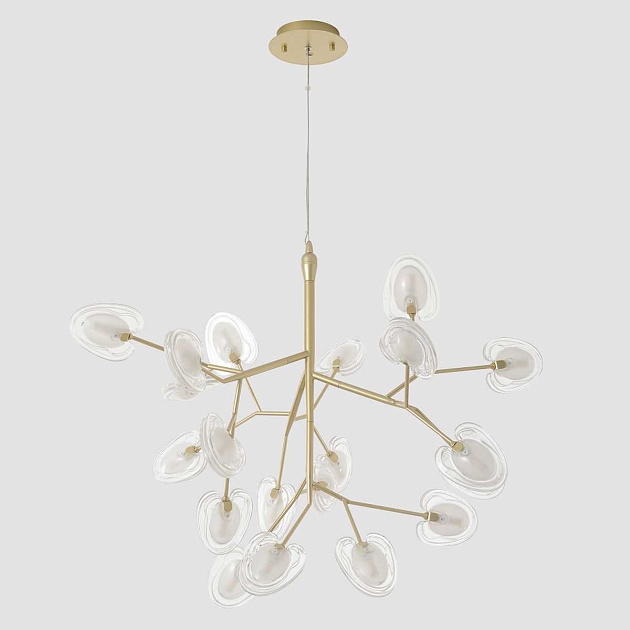 Подвесной светильник Crystal Lux SOLE SP20 GOLD изображение 2 Подвесной светильник Crystal Lux SOLE SP20 GOLD Фото № 2