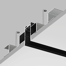 Шинопровод встраиваемый однофазный Denkirs Smart Hide TR2013-BK 3