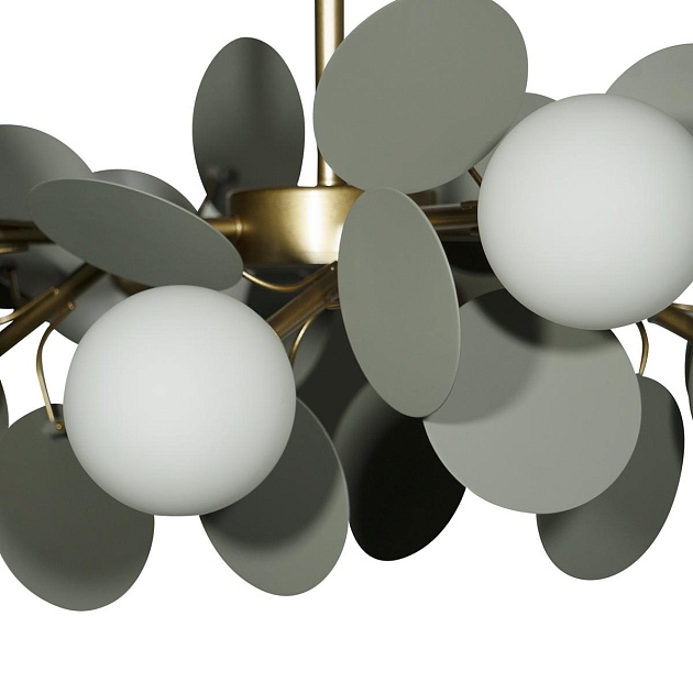 Подвесная люстра Loft IT Matisse 10008/8 Grey изображение 5 Подвесная люстра Loft IT Matisse 10008/8 Grey Фото № 5