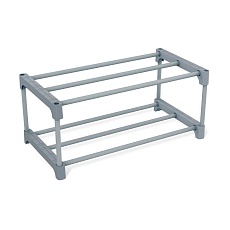 Обувница Sheffilton SHT-SR3-P серый/темно-серый 7535631501