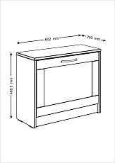Обувница Шведский Стандарт Сириус 60х49 2.02.10.420.3 3