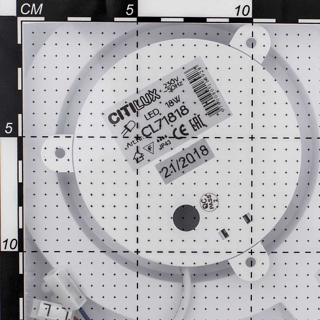 Потолочный светодиодный светильник Citilux Альпина CL71818 изображение 3 Потолочный светодиодный светильник Citilux Альпина CL71818 Фото № 3