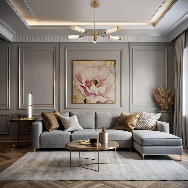 Подвесная светодиодная люстра Eurosvet Stark 50386/5 LED Фото № 4