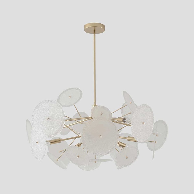 Люстра Crystal Lux DANDELION SP10 GOLD Фото № 4