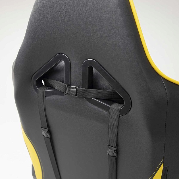 Игровое кресло AksHome Raptor желтый + черный, экокожа 45722 изображение 10 Игровое кресло AksHome Raptor желтый + черный, экокожа 45722 Фото № 10