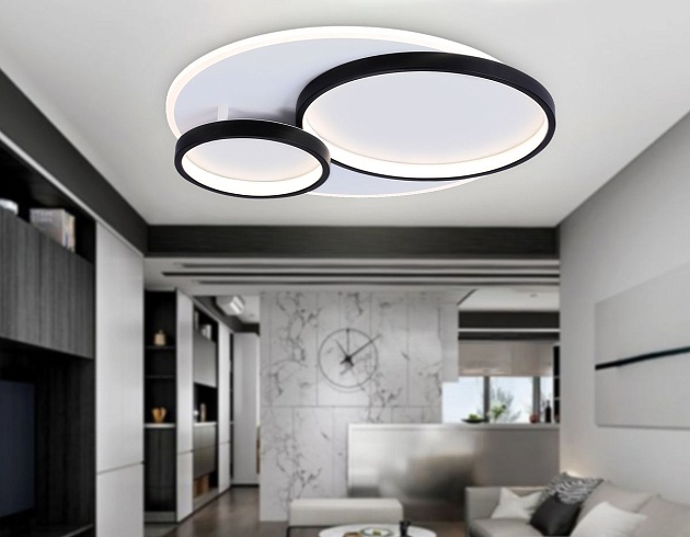 Потолочный светодиодный светильник Ambrella light Acrylica Disk FA7719 Фото № 8