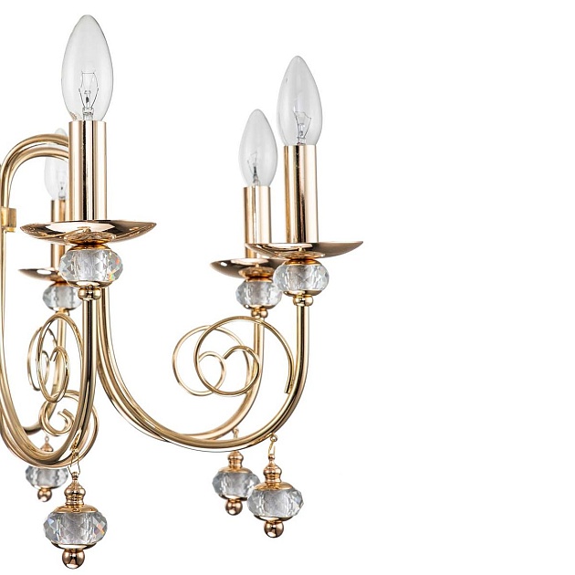 Подвесная люстра Escada Shine 678/8PL Gold Фото № 2