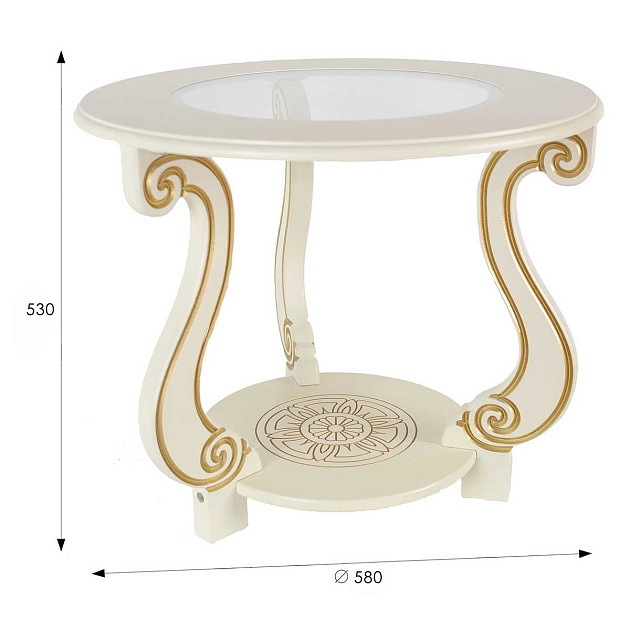 Журнальный стол Мебелик Грация (С) 000467 Фото № 3
