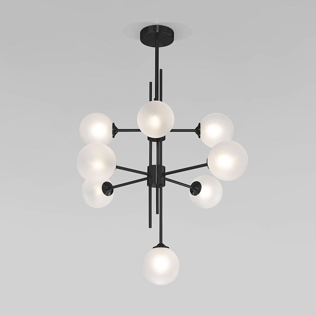 Подвесная люстра Eurosvet Volver 50383 черный Smart Фото № 1