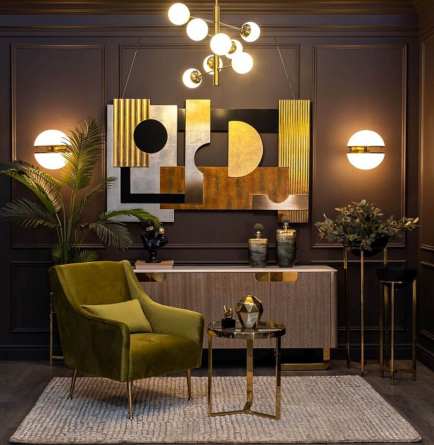 Журнальный стол Garda Decor 47ED-ET031Gold Фото № 5