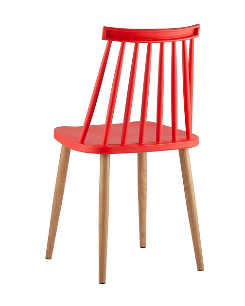 Кухонный стул Stool Group Морган пластиковый красный Y820 red Фото № 6