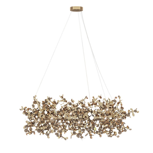 Подвесная люстра Loft IT Spark 10101/600 Gold Фото № 1