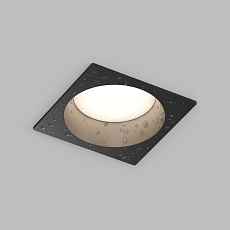 Встраиваемый влагозащищенный светильник Denkirs Deep DK3104-BK 2