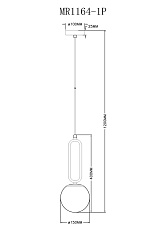Подвесной светильник MyFar Pierre MR1164-1P 1
