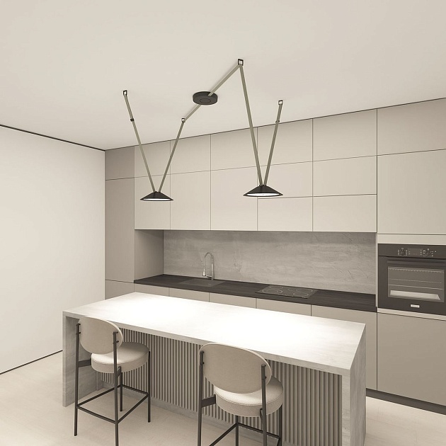 Трековый светильник Denkirs Belty Flow DK5564-BK Фото № 4