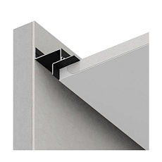 Безрамный теневой профиль FerGipps белый БП 309 УТ000002534 2