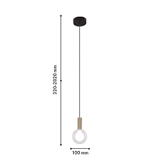 Подвесной светодиодный светильник Favourite Kula 4378-1P 1