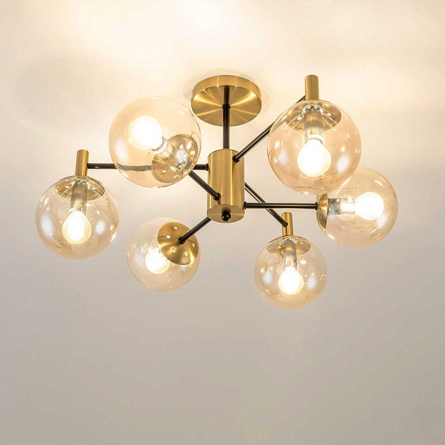 Потолочная люстра Citilux Шарлиз CL143163 изображение 5 Потолочная люстра Citilux Шарлиз CL143163 Фото № 5