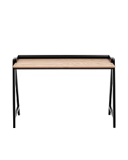 Письменный стол Stool Group Pyramid 118*53 светлое дерево/черный УТ000036012 3