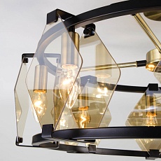 Потолочная люстра Eurosvet Aragon 60126/8 черный Smart 4