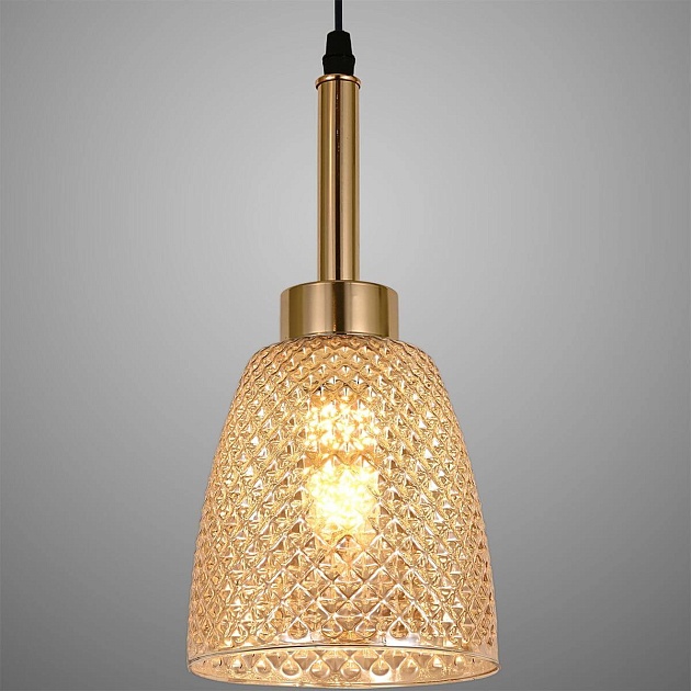 Подвесная люстра Reluce 09011-0.9-03 Amber Фото № 2