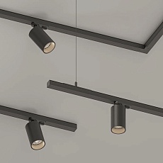 POWERLINE Трековый светильник SPOT LED 220В 10Вт 3000К CRI90 50° TRIAC белый песок 1
