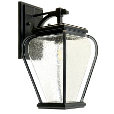 Светильник садово-парковый Feron PL741 на стену вниз 60W E27 230V, черный 51274 5