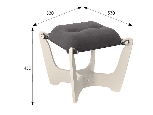 Банкетка Мебелик Монд 007012 Фото № 3