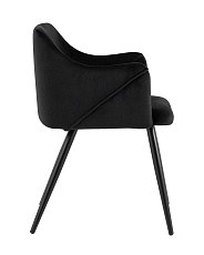 Кухонный стул Stool Group Монарх черный черные ножки DC-1502 HLR-66 3