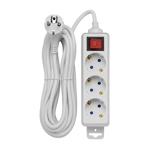 Удлинитель Duwi 3гн 5м с/з 32059 3 Фото № 1