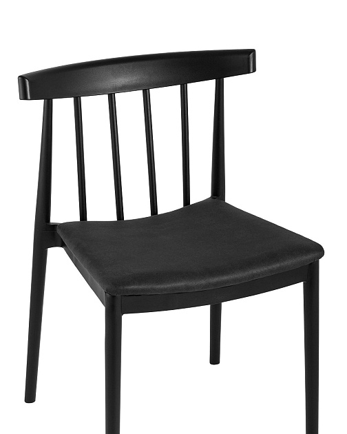Кухонный стул Stool Group Ranch с мягким сиденьем черный 8305 black изображение 7 Кухонный стул Stool Group Ranch с мягким сиденьем черный 8305 black Фото № 7