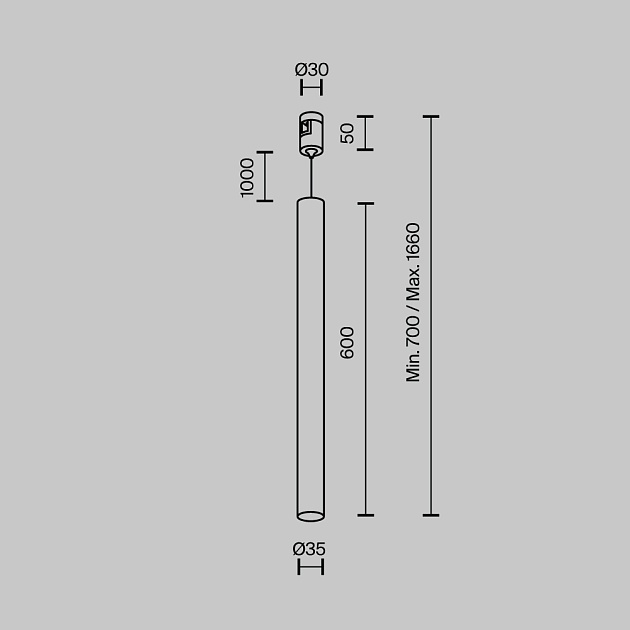 Трековый светильник Maytoni Technical TR156-1-5W3K-PT Фото № 7