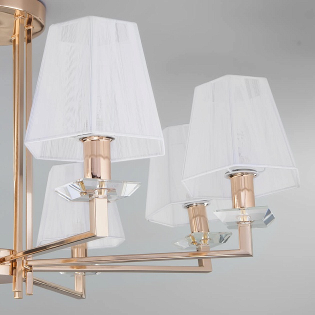 Потолочная люстра Eurosvet Alegria 60114/8 золото изображение 2 Потолочная люстра Eurosvet Alegria 60114/8 золото Фото № 2